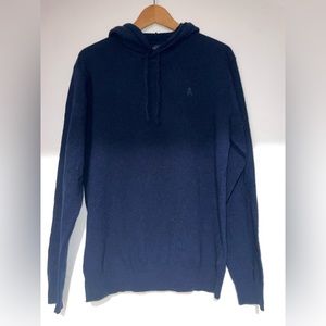 NWOT Men’s navy wool hoodie